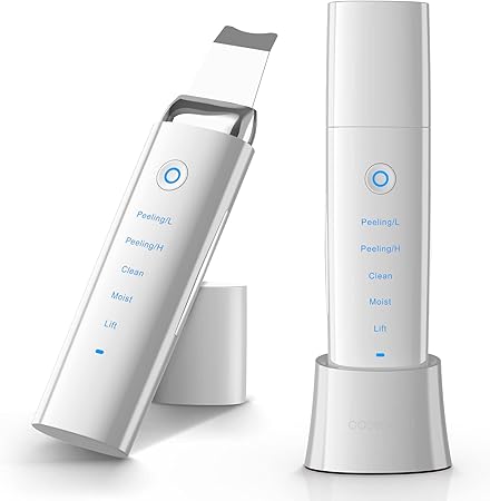 Amazon Cosbeauty ウォーターピーリング 美顔器 超音波 毛穴ケア イオン導入 導出 洗浄 角質除去 浸透 Ipx6防水 持ち運び便利 女性 誕生日 結婚祝い プレゼント Cosbeauty ビューティー 通販