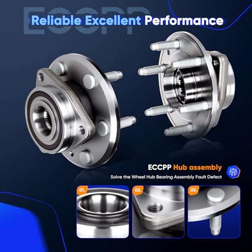 Image of ECCPP 513277 Wheel Bearing Hub Assembly for Chevrolet Traverse 2009-2017