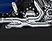 Vance & Hines Power Duals Exhaust Chrome for 2009-16 Touring Models