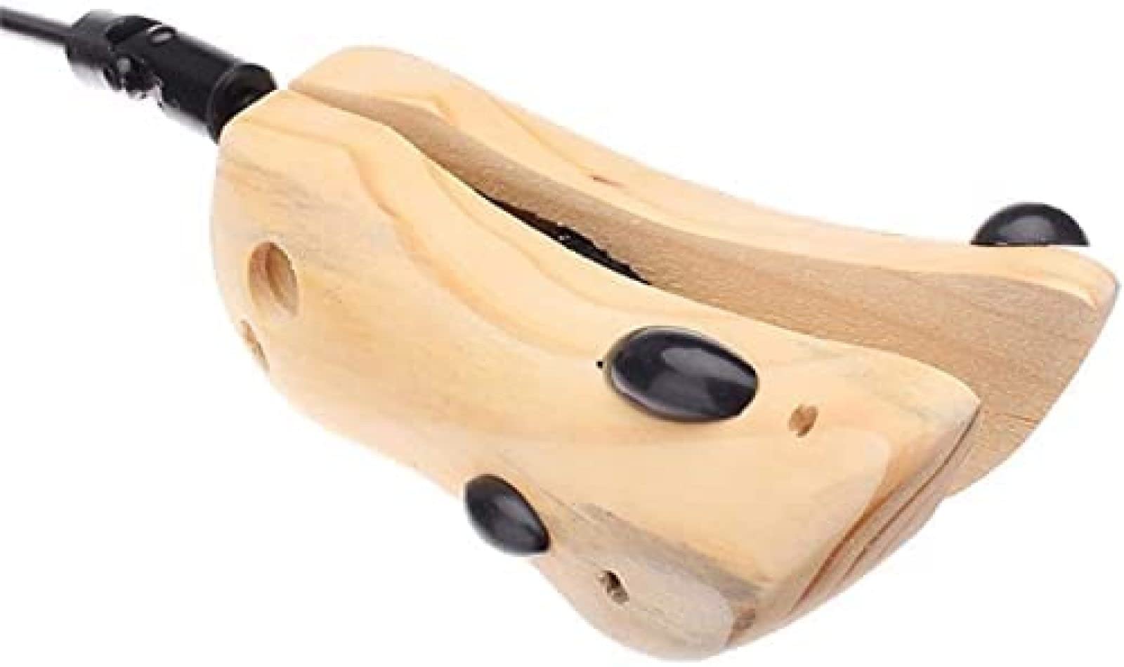 Massivholz-Stiefel-Schuh-Expander, Schuh-Stiefel-Stretcher-Unterstützung, Massivholz-Kiefernholz-Stretcher, für Damen und Herren, lockert Enge Schuhe mit starker Holz- und Metallkonstruktion