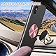 4pcs Handy Magnet,Magnet für Handy,Metallplatte Magnetplatte,Phone Aufkleber Magnetische,Mobiltelefone Auto Magnete,Selbstklebend Handymagnet Klebemagnete (Rose)