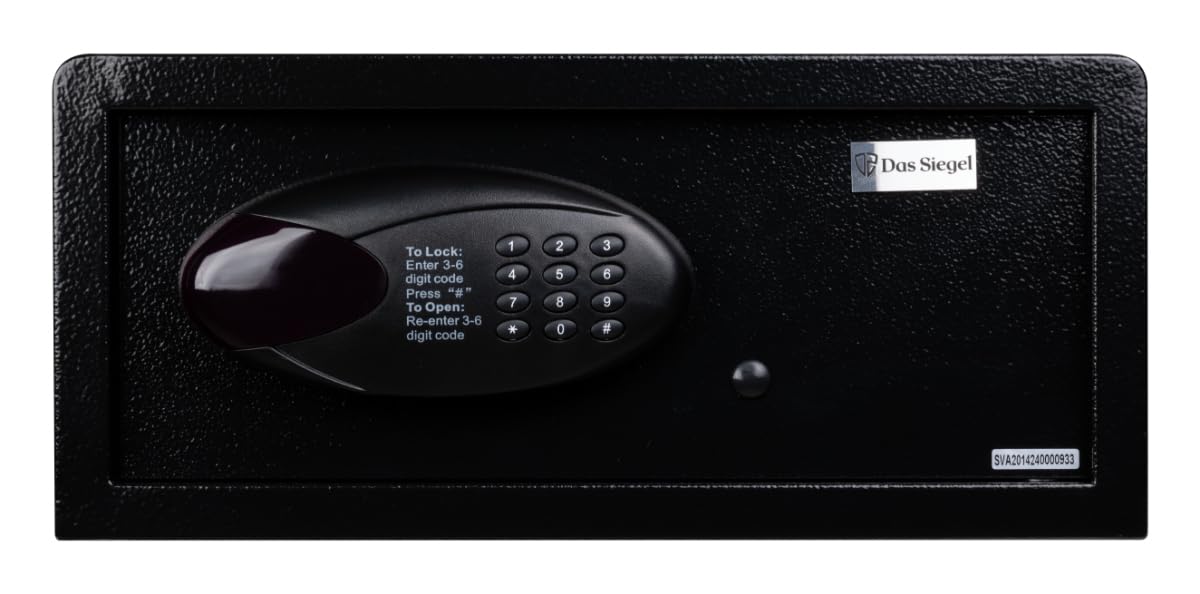 Das Siegel Otel Tipi Çelik Elektronik Şifreli Para Değerli Eşya Ofis Otel Kasası 200HTS