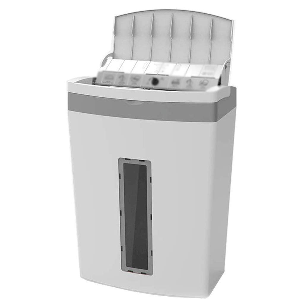 Shredder- automática de 6 Hoja de Servicio Pesado con Cortes transversales de Papel/CD/Tarjeta de Crédito Shredder 10 Minutos de Funcionamiento,