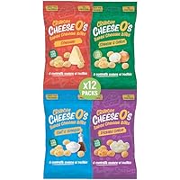 CheeseO’s Puffkäsenuggets - verschiedene Sorten Sortiment 12 Beutel à 20g - Ketosnacks - Perfekt für Aperio - Reich an Proteinen - kohlenhydratarm - Keto-/Keto-Diät - Glutenfrei
