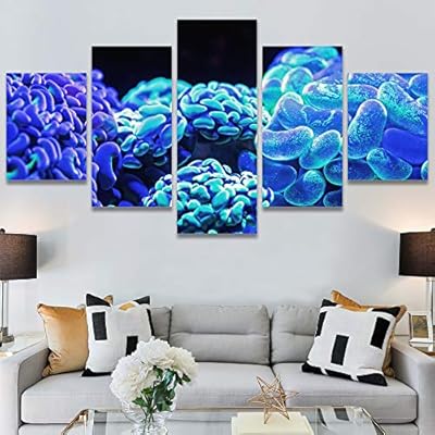 SIGNWIN 5 Panel Canvas Wall Art Deep Under...