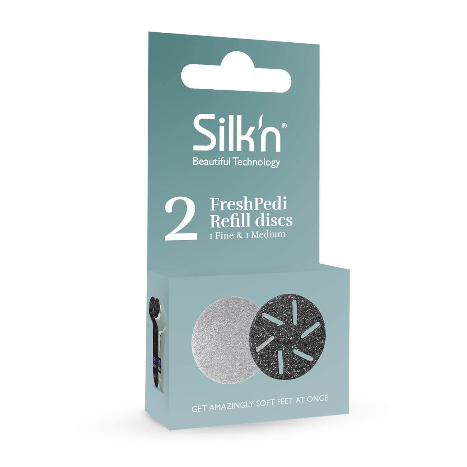 Silk'nSilk`n FreshPedi Replacement Sanding Discs Fine and Medium