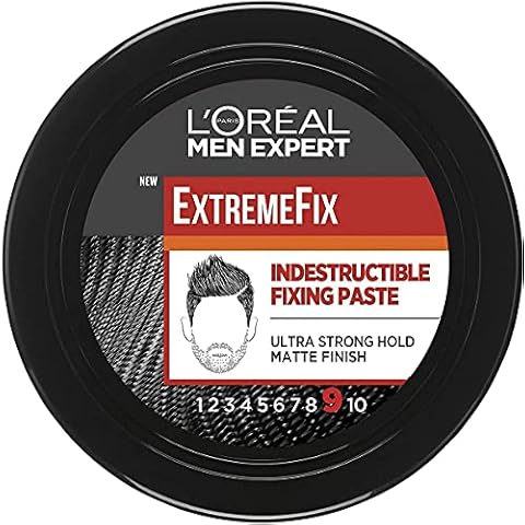L’Oreal Men Expert Hair Style Paste Extreme Fix Extra Strong Hold Hair Product Invincible Paste Cover