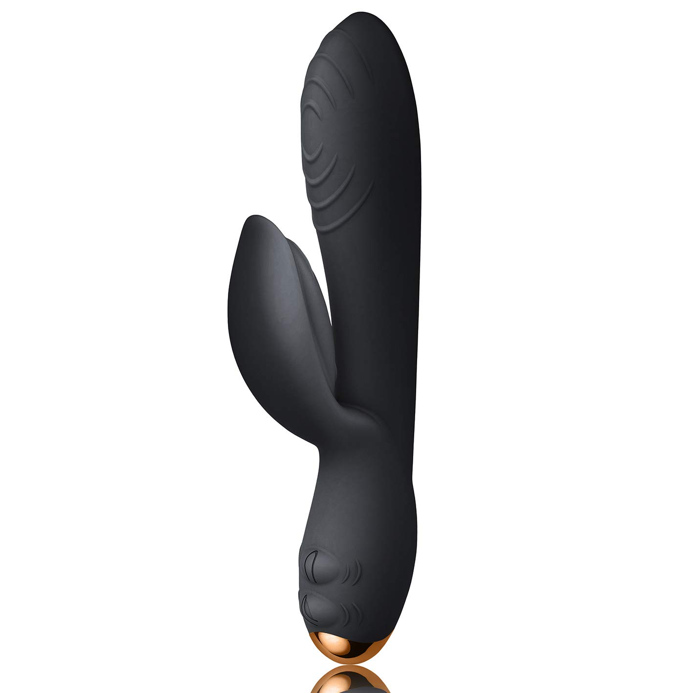 Rocks Off Every Girl Rabbit Vibrator with glowing base indicating power or charging