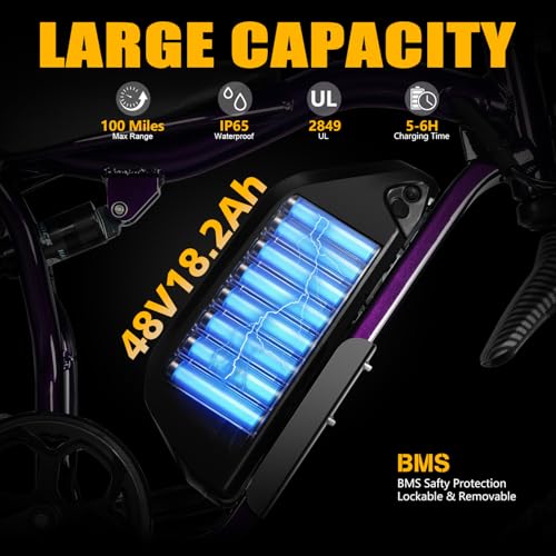 Image of Electric Dirt Bike for Adults 3000W Motor, 40 MPH, 48V Removable Battery, Full Suspension, Hydraulic Brakes, Off-Road All-Terrain Ebike