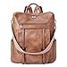 CLUCI Backpack Purse for Women Leather Backpack Purse Travel Fashion Convertible Designer Ladies Shoulder Bags