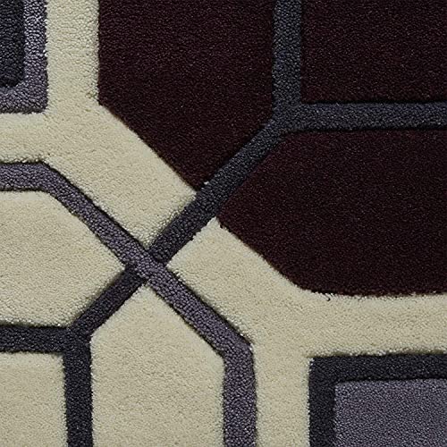 Image of Mordern Design Handmade Tufted Carpet Pure Woollen Export Quality Carpet for Living Room, Bedroom Hall [ Size 7 x 10, Color Multi A1 ]