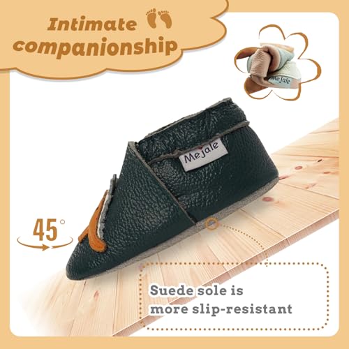 image for Mejale Baby Boy Shoes Moccasins Girl Toddler Walking Slipper Unisex In
