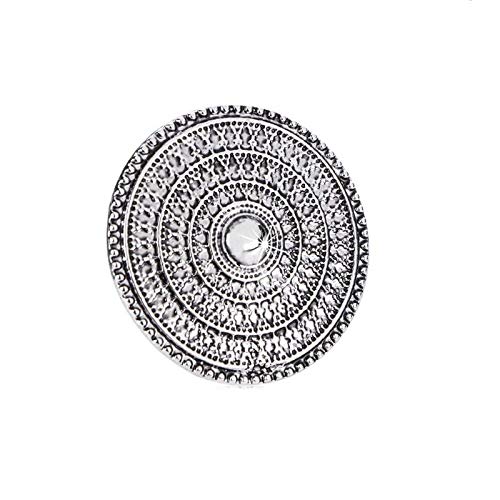 I Jewels Navratri Indian Traditional Antique Boho Vintage Grey Oxidized Silver Adjustable Ring for Women (Style 2) (B07STCG9KR) Amazon Price History, Amazon Price Tracker