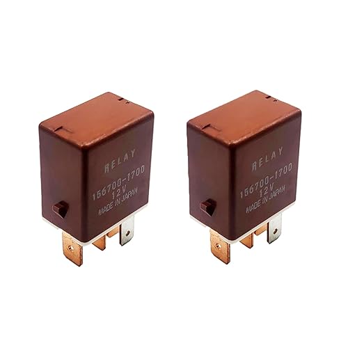 Miniatura 9 de 156700-1700 Mini relé de potencia automotriz ISO multiusos 20A 12VDC 5Pins Compatible con 56700-1700 90084-98032