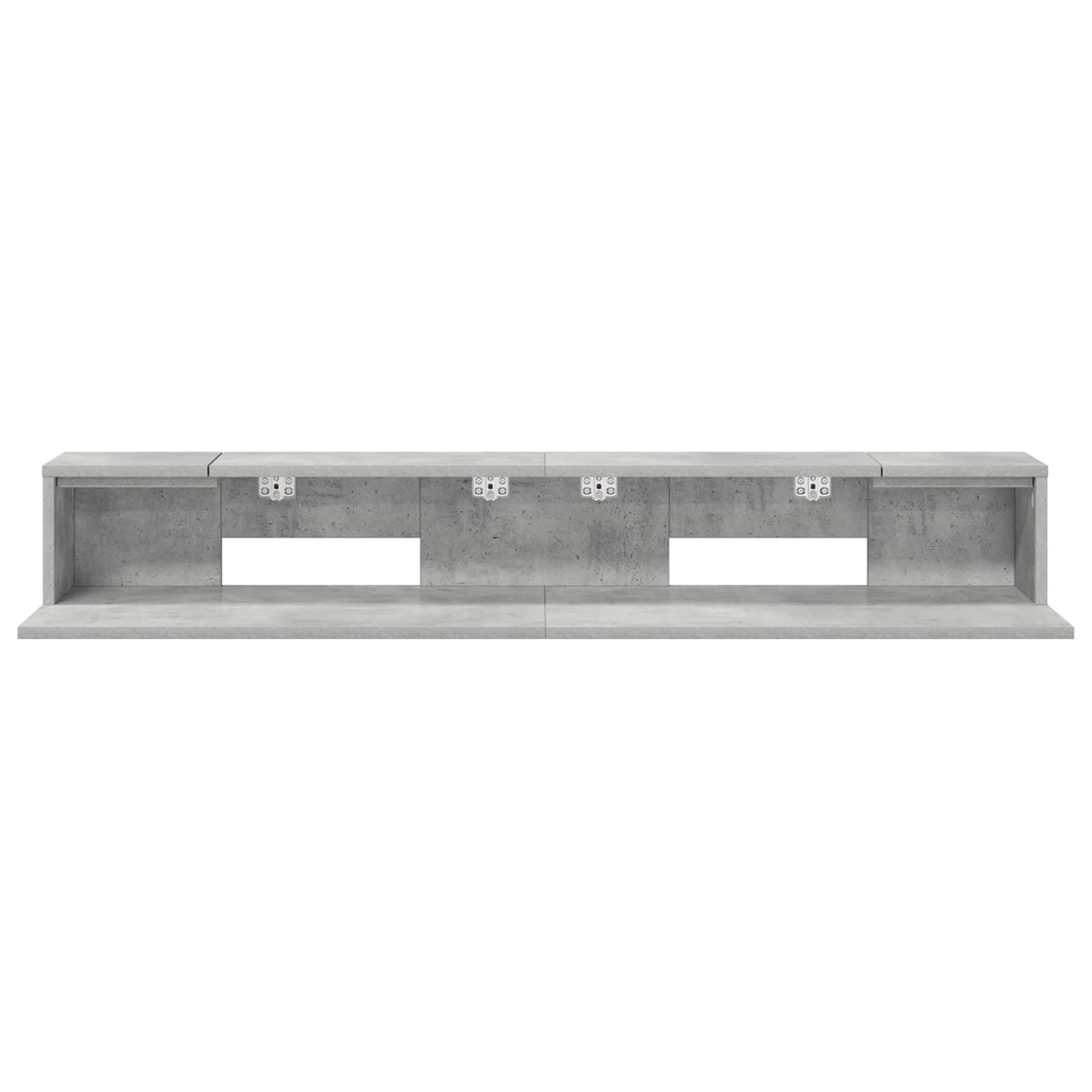 Generisch Studiotisch Betongrau 130 x 36 x 19,5 cm Holzwerkstoff,Keyboardzubehör,11.51 kg-8006703