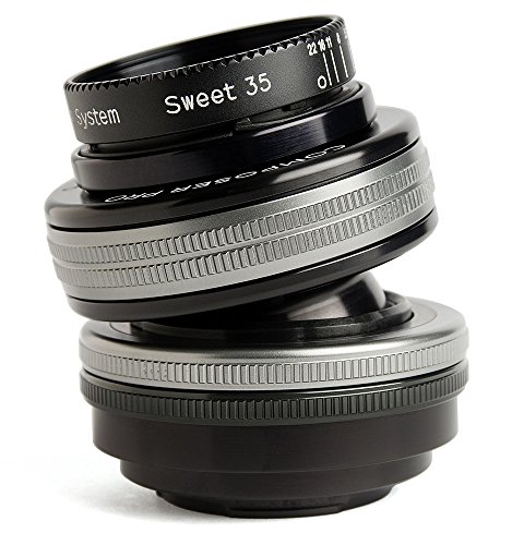 Lensbaby Composer Pro II with Sweet 35 Optic SLR Zwart - Zilver