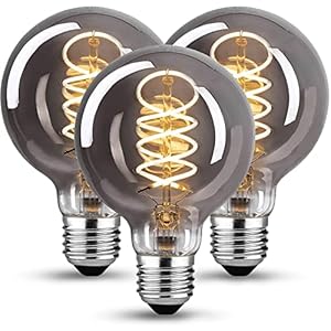 Edison Vintage Gloeilamp E27, E27 LED Vintage Dimbaar 4W Retro LED Lamp Warm Geel 2700K Edison Gloeilamp E27 Vintage…