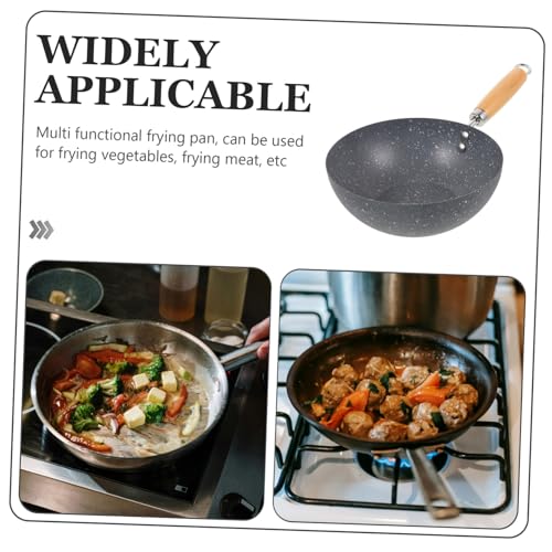 Wok de hierro con patrón marmolado COLLBATH pequeño miniatura 3