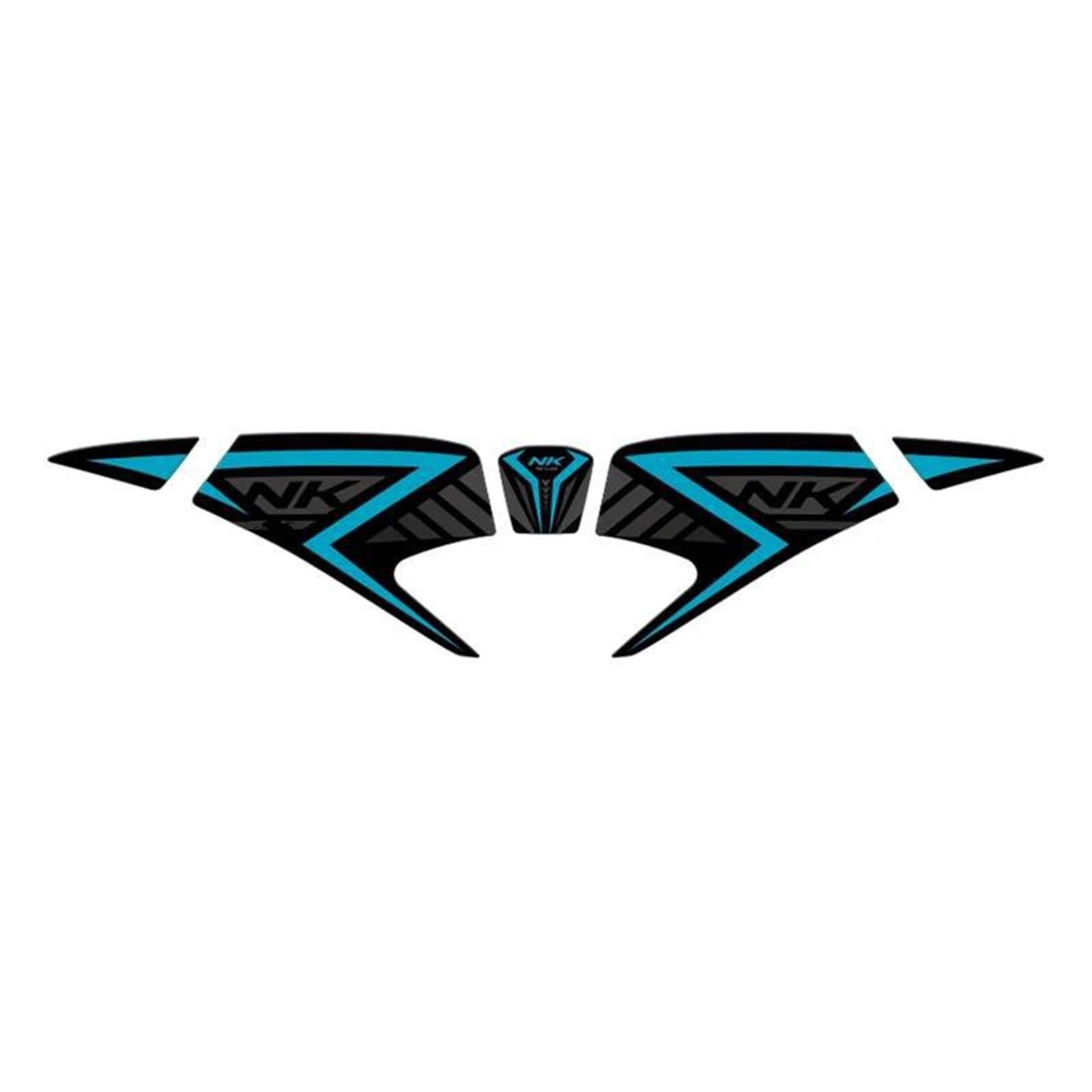 Motorcycle Tank Pad Protector Leather Frosting Sticker Decals Accessories for CFMOTO 450NK 450 NK Tank Sticker(Color3)