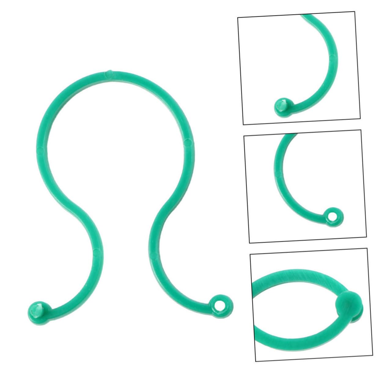 Toyvian 5 Sätze Pflanzenclips Für Gartenarbeiten Kunststoff Klammern Zur Unterstützung Von Stängeln Und Ranken Für Tomaten Und Kletterpflanzen Geruchsneutral Und Langlebig 100 Stück * 5