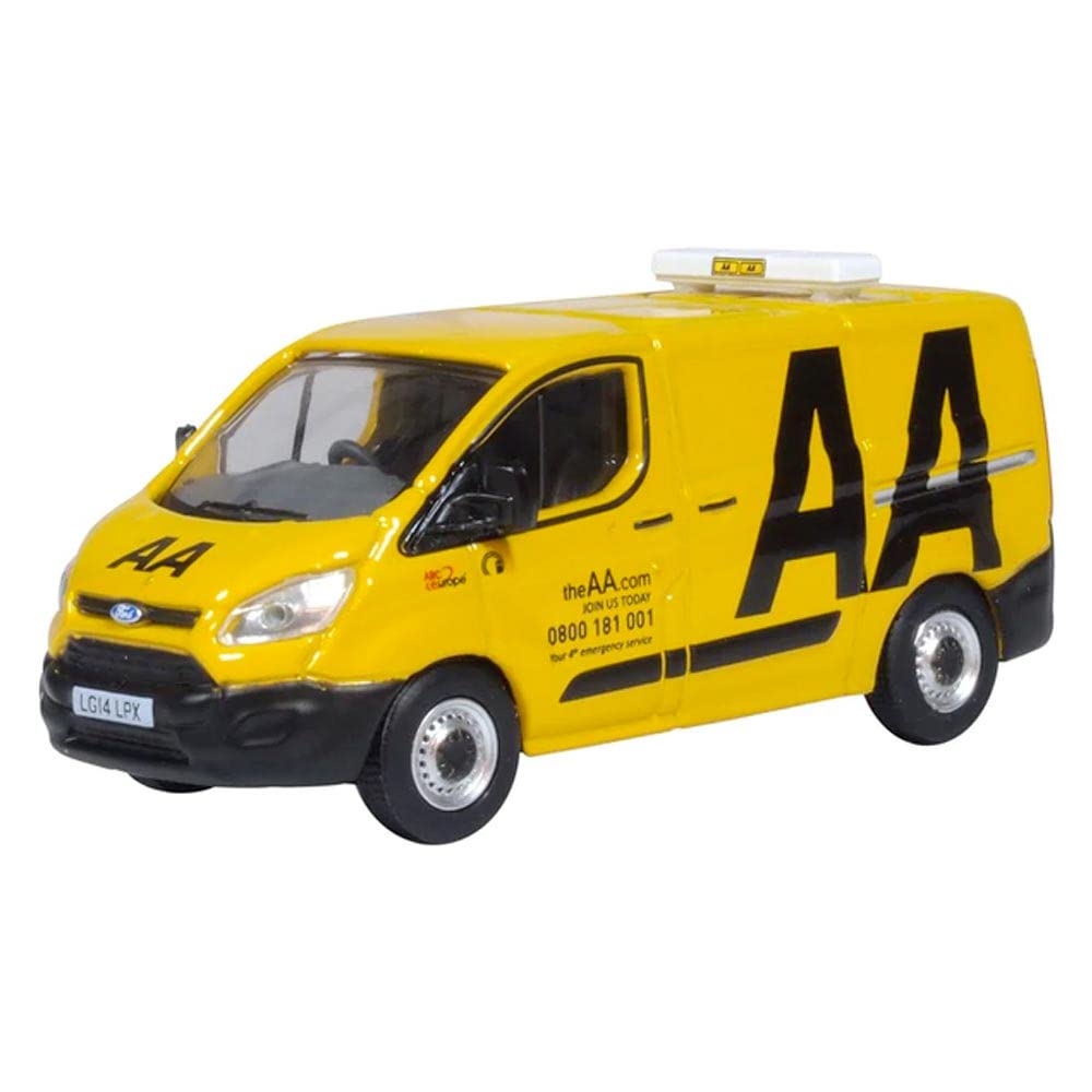 Oxford Diecast Ford Transit Custom AA Livery 76CUS001