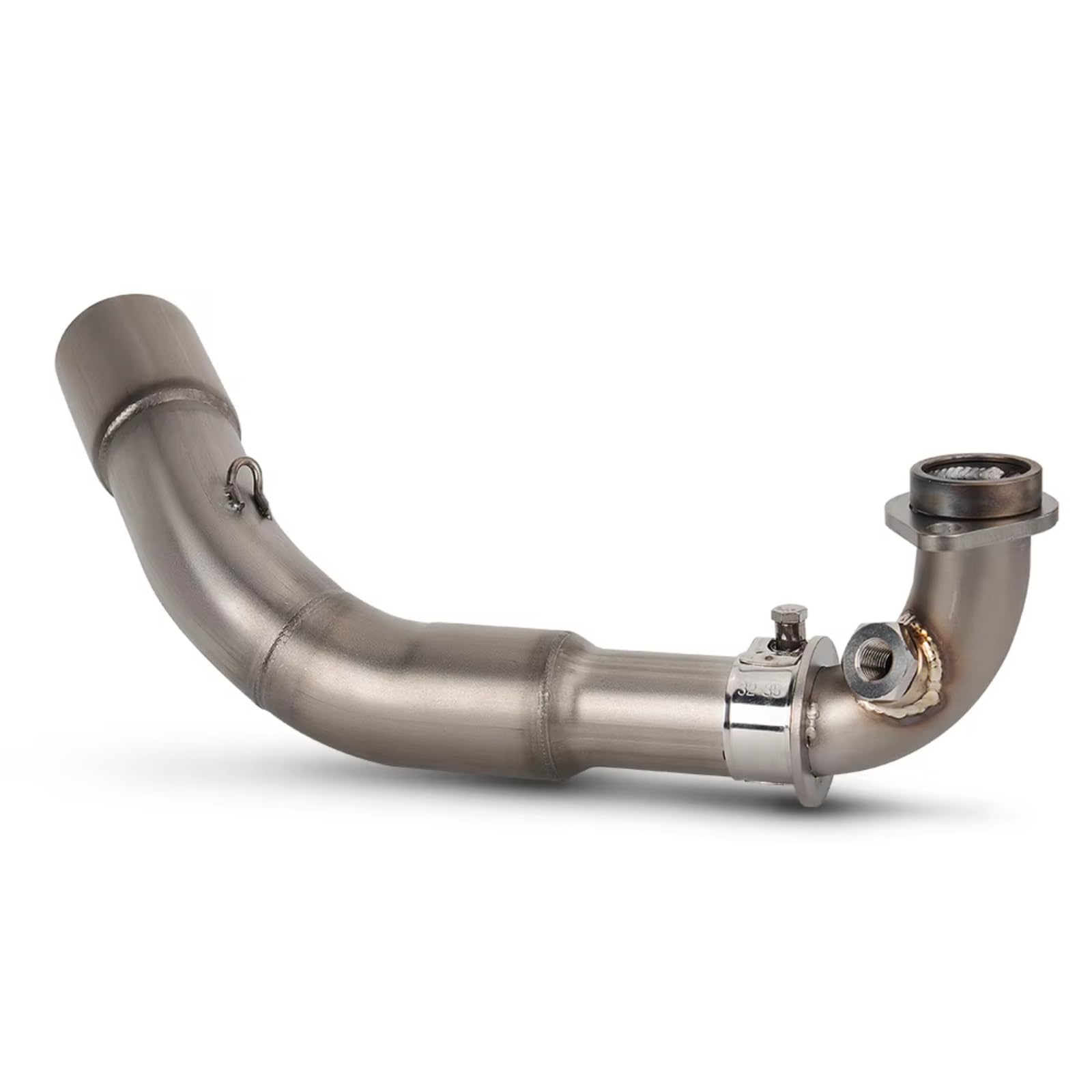 Auspuff Schalldämpfer Kompatibel Mit Vespa Für GTS-300 2008–2023, Motorrad-Auspuffkrümmer-Rohr-Set, Kopfrohr, Slip-on-Line-Auspuff-Schalldämpfer-Set