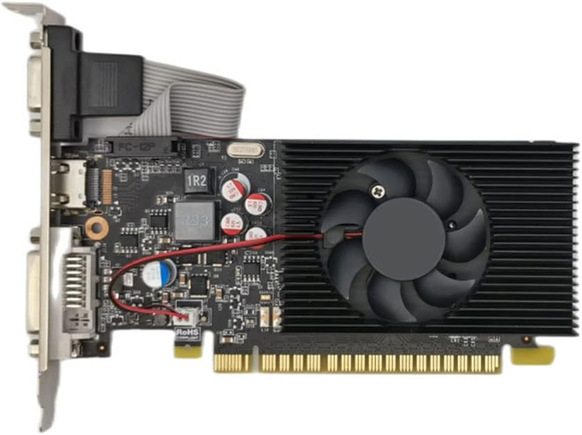 LIZHOUMIL Scheda grafica, GT730 4GB DDR3 128bit, temperatura più bassa e maggiore efficienza, scheda video desktop Scheda grafica VGA DVI PCI Express 2.0 16x per computer desktop da gioco LIZHOUMIL Scheda grafica, GT730 4GB DDR3 128bit, temperatura più bassa e maggiore efficienza, scheda video desktop Scheda grafica VGA DVI PCI Express 2.0 16x per computer desktop da gioco