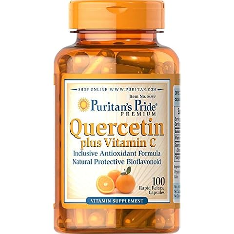 Puritan's Pride Quercetin with Vitamin C Cover