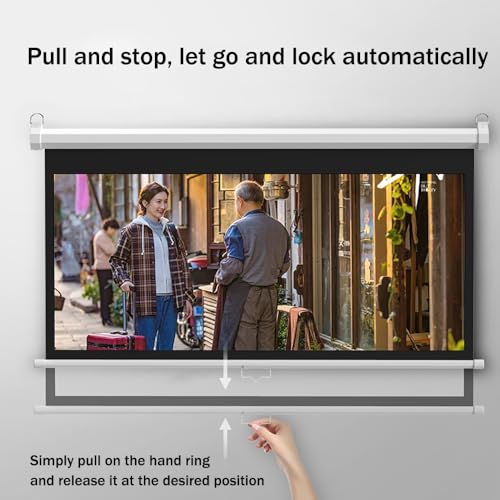 Pantalla Manual de Proyector 60" 4:3 Autolock miniatura 2