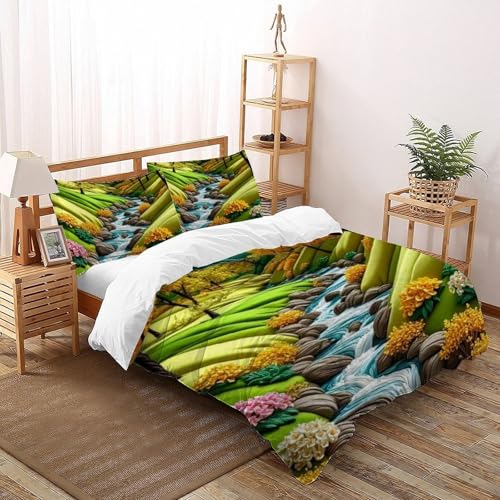 Linge de lit paysage forestier 3D pour transformer la chambre de votre garçon - 2