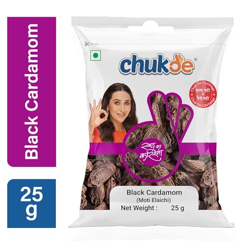 Image of Chukde Black Cardamom (Moti Elaichi) 25gms