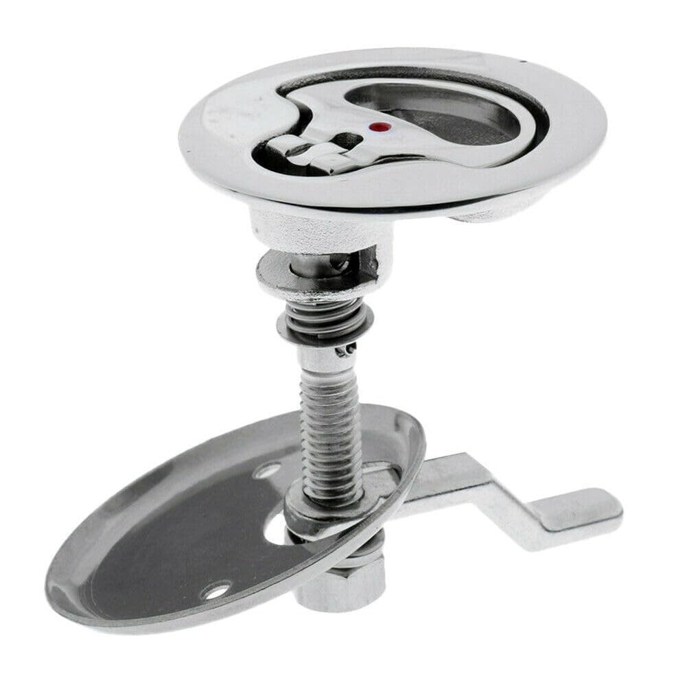 Iykqhwupyp One Color Stainless Steel 316 Handle Floor Lock Flexure Marine Hardware Accessories 1Pcs ﻿