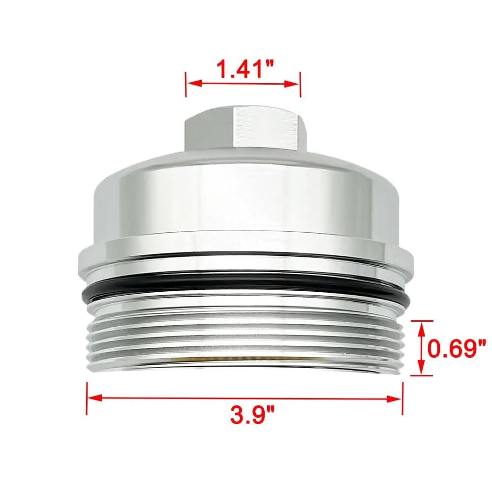 Cap Zbiornika Pasuje do Ford Powerstroke 6.0L 2003-2007 Super Duty 6.0 6.4L 03-10 korek filtra paliwa Diesel korek wlewu oleju napędowego