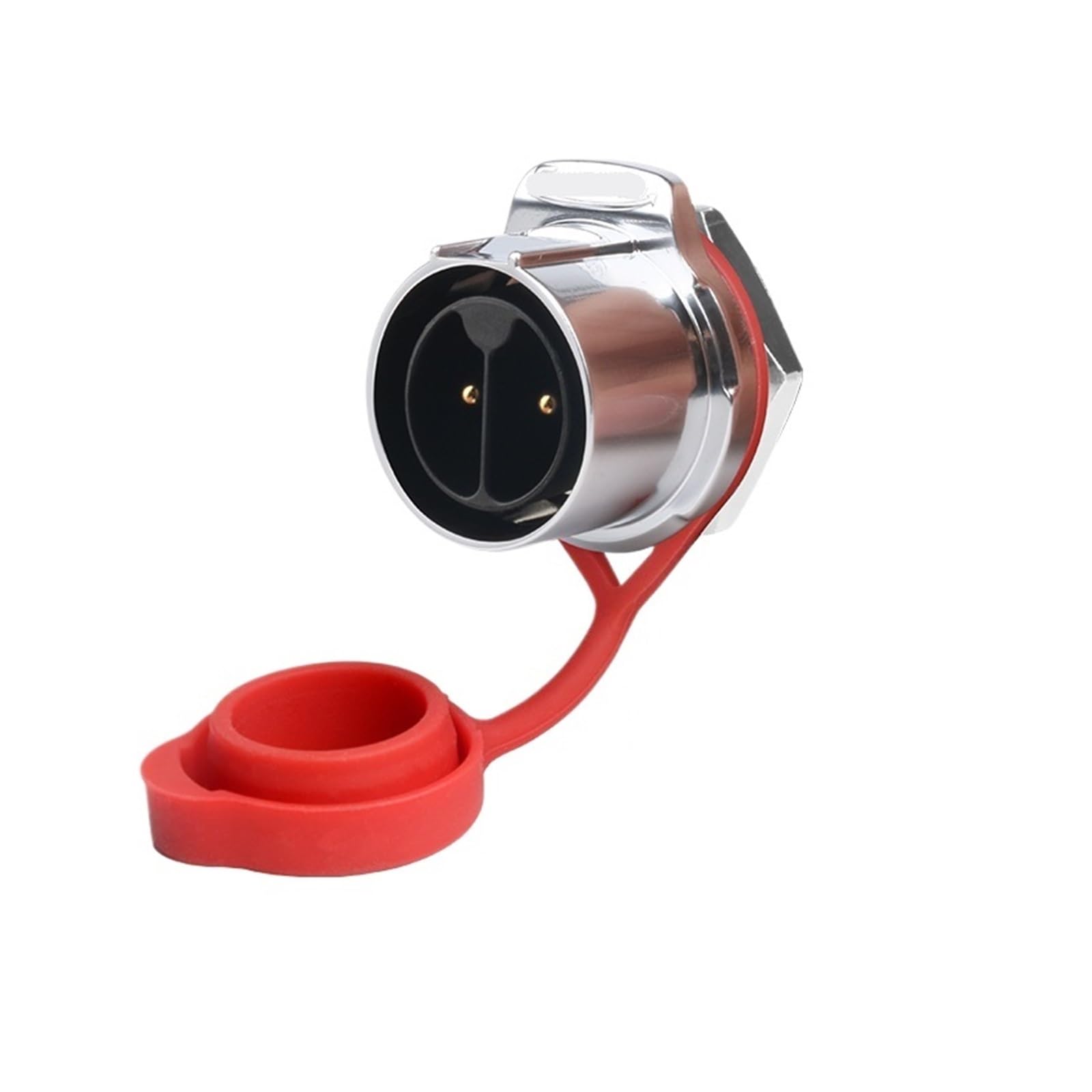 Tipo di filo di bloccaggio senza saldatura LP24 a 2 fili e cavi Connettore di alimentazione rapido Spina e presa for aviazione impermeabile industriale(Single hole male socket)