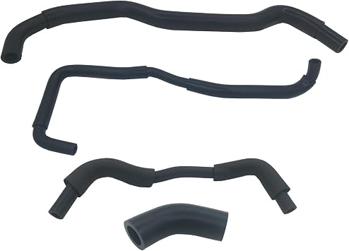Jiayouy 4Pcs Valve Chamber Hose Parts Compatible with Infiniti EX25 EX35 G25 G35 QX50 FX35 Z33 350Z 2009-2012, Q70 Q70S Q70L 2010-2018, Replaces 11823-JK28D 11823-JK20E 11283-JK29D 11286-JK29D