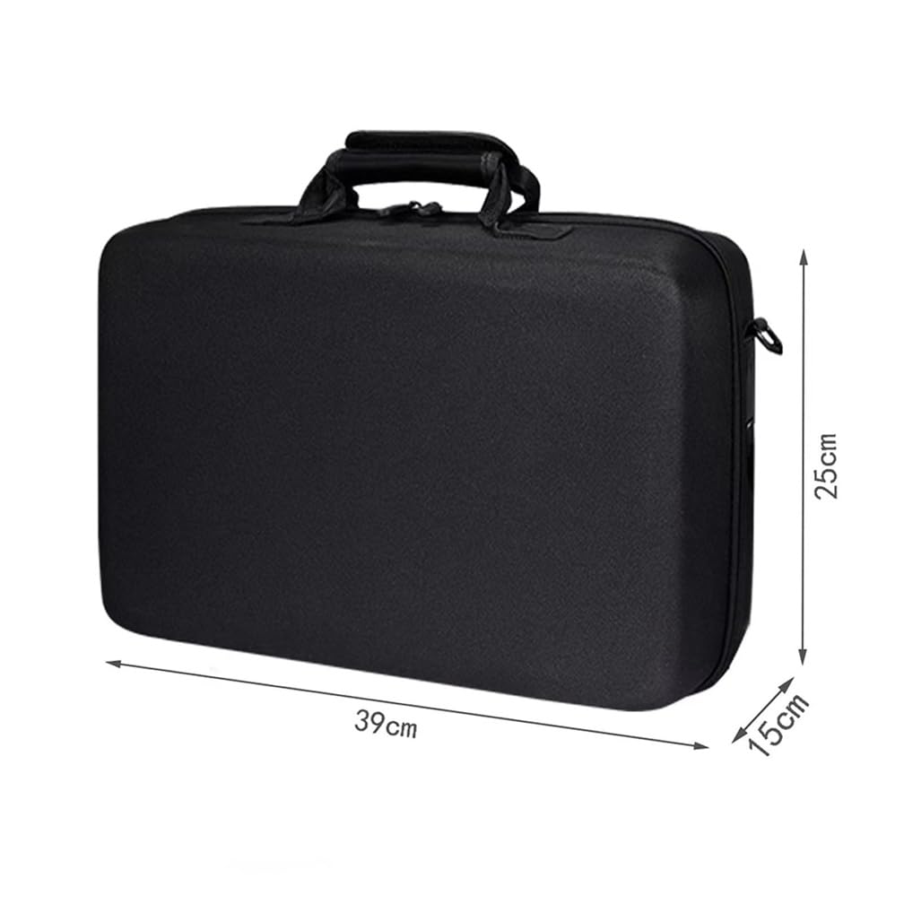Etui ochronne Ps5 Slim Protective Case, torba do przechowywania konsoli do gier, walizka podróżna, odporna na zarysowania przenośna torba do przechowywania (czarna)