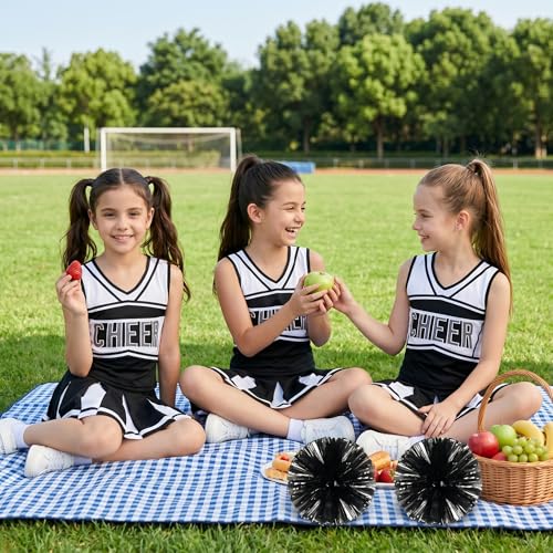 Disfraz completo para niñas Koatobbor 8-9 años negro miniatura 5