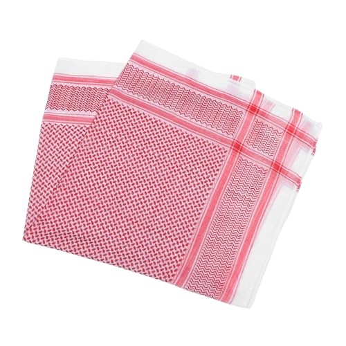 FOMIYES Fashionable Pattern Men's Scarf Arab Kerchief Kufiya for Men Daily Outdoor Wear