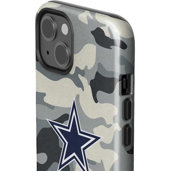 Skinit Impact Phone Case Compatible with iPhone 14 Plus - Officially Licensed NFL Dallas Cowboys Camo Design
