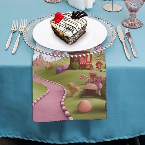 Servilletas de tela Candy Land pack 4 unidades miniatura 4