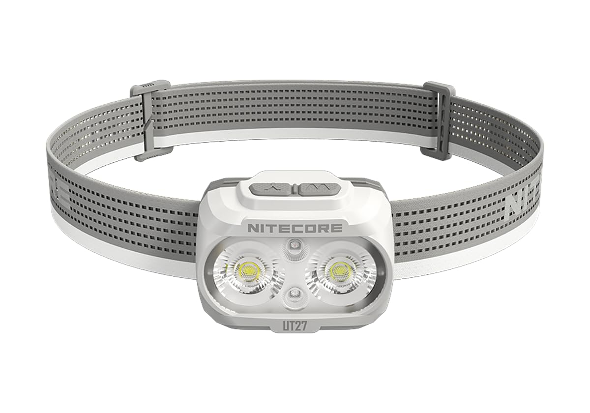 Nitecore UT27 MCT Weiß USB-C Aufladen 800 Lumen LED Stirnlampe Scheinwerfer
