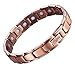 EBUTY pour Homme Bracelet magnétique en cuivre avec Outil Gratuit pour enlever Liens