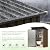 MistMo 5X3FT Outdoor Steel Storage Shed with Lockable Doors, One Window,Ideal for Garden, Backyard, Patio Storage,Brown