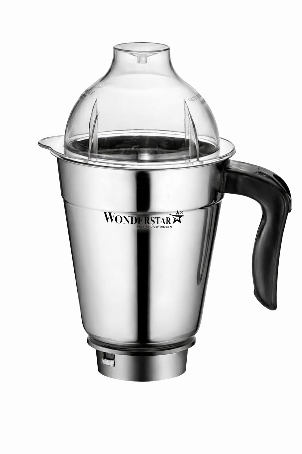 MIXER GRINDER WET JAR FOR 2LOCK MIXER GRINDER(1500ML)||COMPATIBLE WITH PREETHI, BAJAJ, CROMPTON, LONGWAY,LIFELONG, ORIENT,USHA, MANY MORE||4 TEETH HIGH GRADE NYLON COUPLER||SIDE 2 LOCK ALLOY BASE-image-11