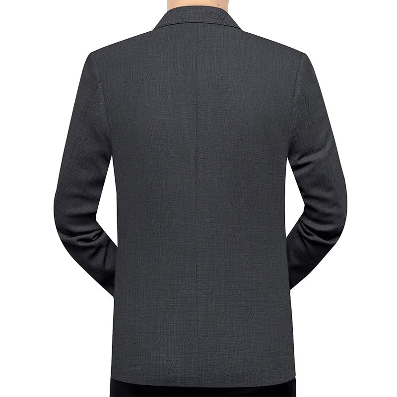 Mens Gray Casual Blazers Sport Coats Slim Fit Sport Jackets 2 Button Lightweight Suit for Wedding Prom Homecoming2