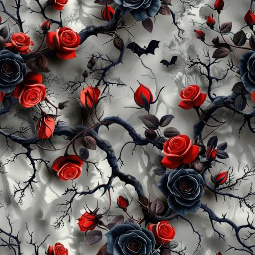 A Gothic Night Pattern 11 Quilting Cotton Fabric 45