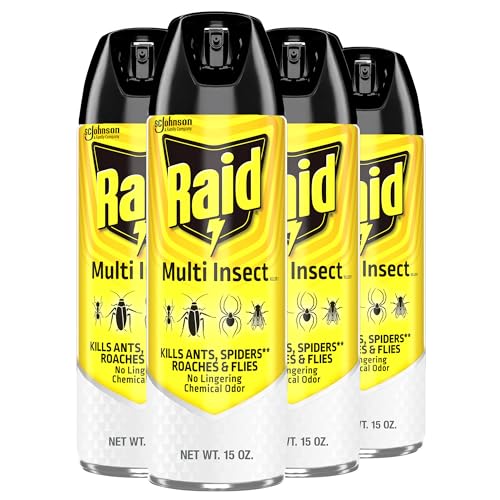Raid Multi Insect Killer Aerosol 4-Pack