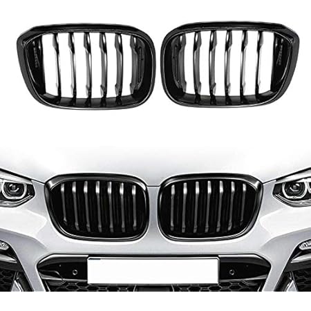 Glanzend Zwart Diamond Nieren Grill BMW X3 G01 / X4 G02 / iX3 G08 (2022 ) – Perfecte Pasvorm