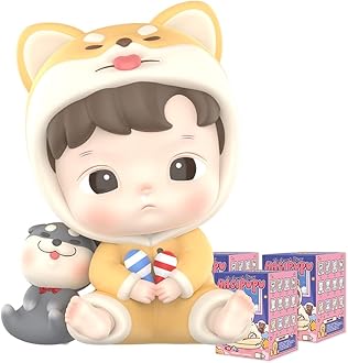 POP MART Hacipupu Growth Diary Series 3Boxes 2.5 inches Articulated Character Premium Design gifts for women Fan-Favorite blind box Collectible Toy Art Toy Action Figure