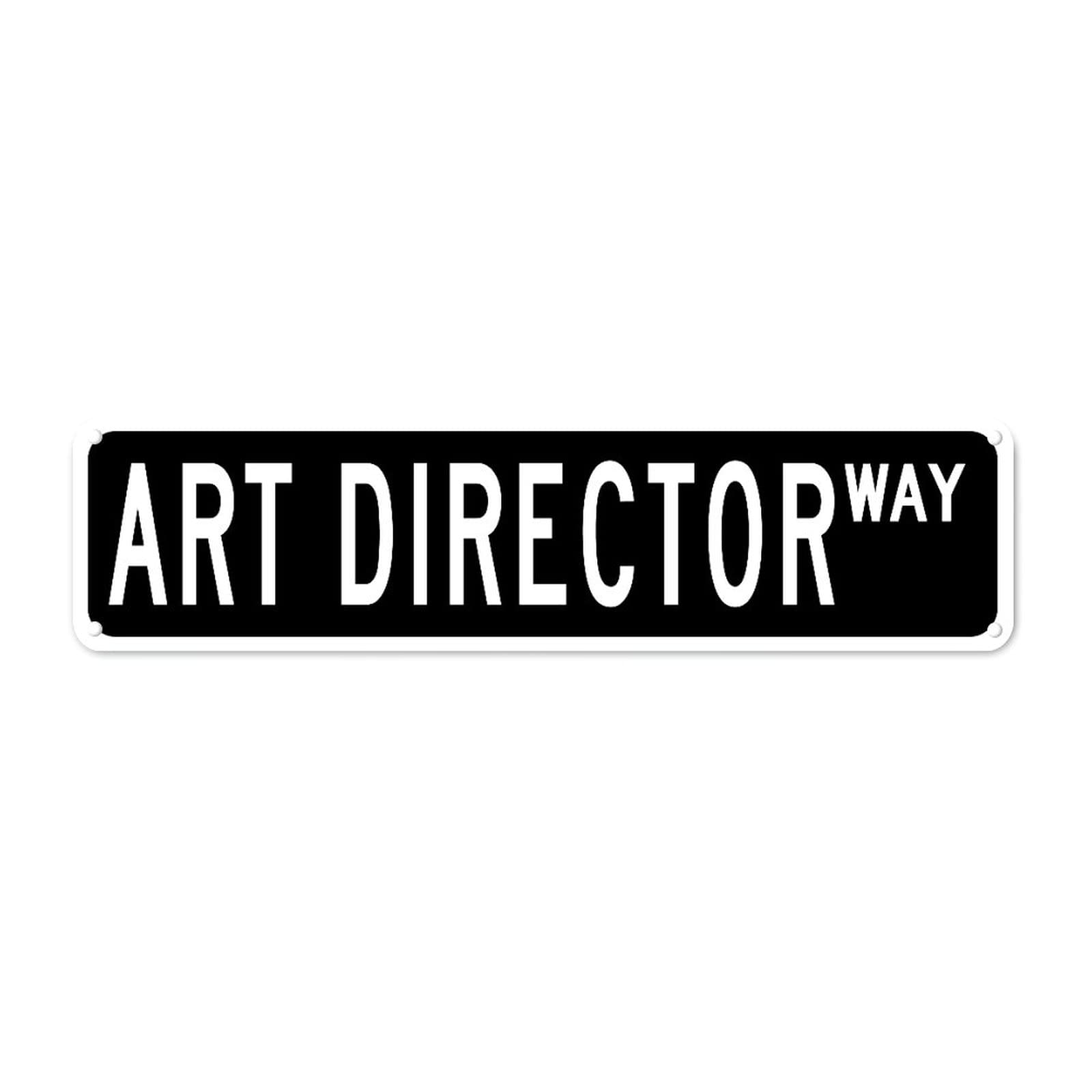 Art Director WAY Retro Tin Signs Quotes Home Kitchen Restaurants Wall Aluminum Gift Yard Coffee Decor 4x16 Inch